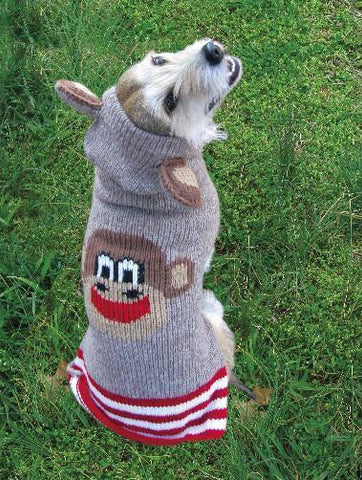 Monkey Hoodie Dog Sweater